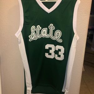 EARVIN MAGIC JOHNSON MICHIGAN STATE NCAA JERSEY